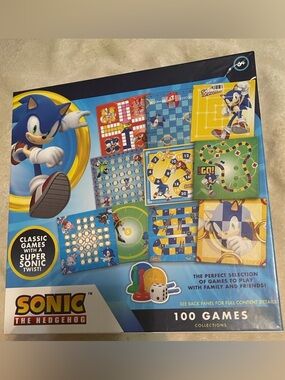 Sonic The Hedgehog 100 Games Collection (2022, Forever Clever) NEW